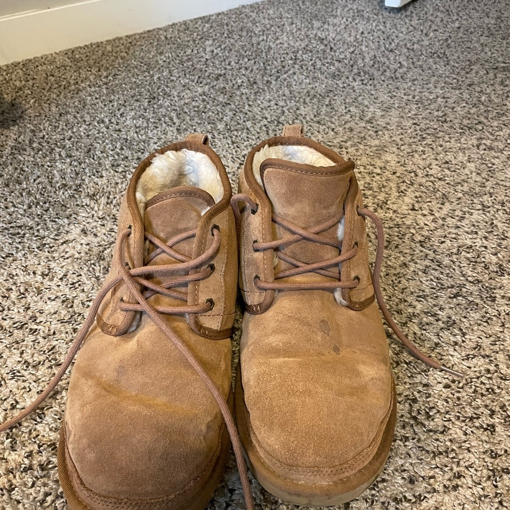 UGG Men's Tan Suede Boots